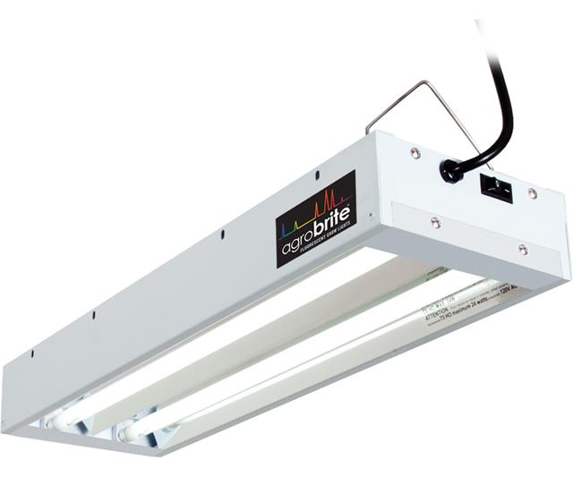 Agrobrite T5 192W 2' Fixture with Lamps