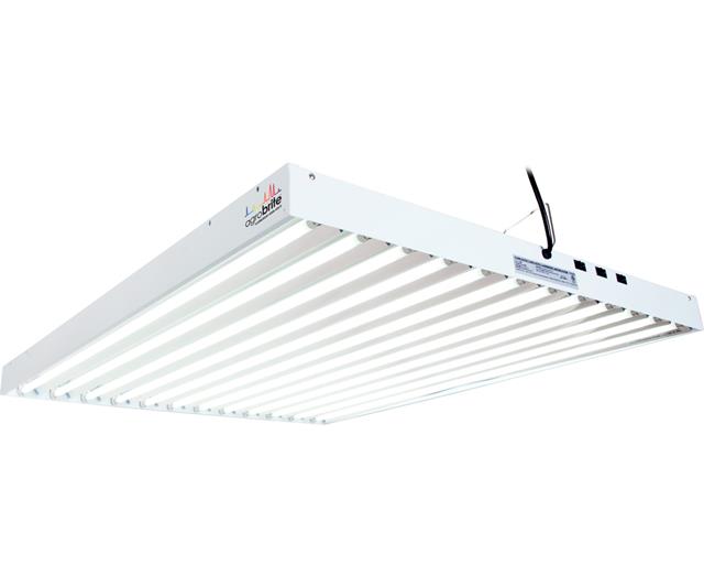 AgroBrite T5 432W 4'Fixture with Lamps