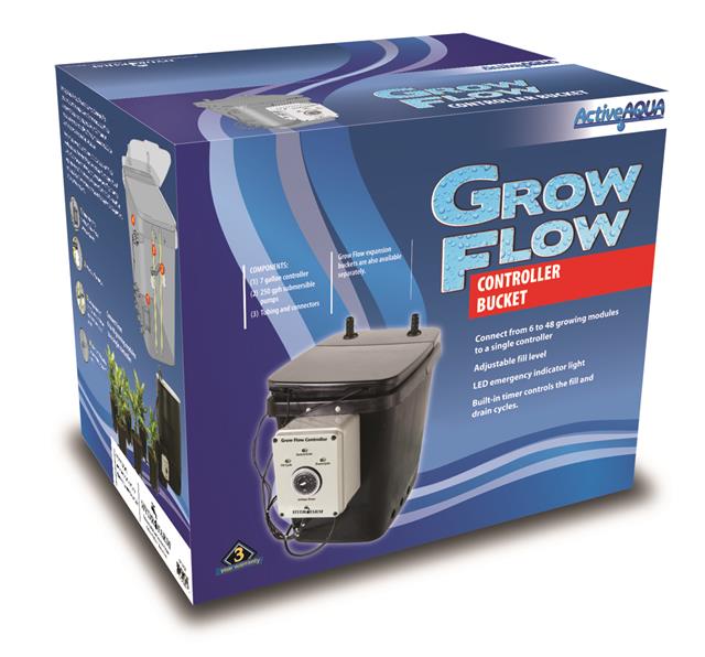 Active Aqua Grow Flow 2 gal System w/Controller Unit & 1/2" Tubing