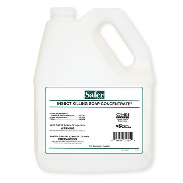 Safer Insect Killing Soap Concentrate, 1 gal, case of 4