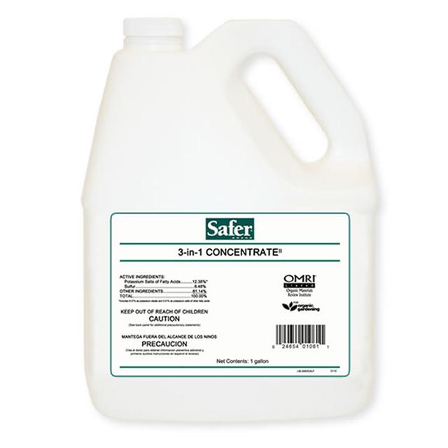 Safer 3 in 1 Garden Spray Concentrate, 1 gal