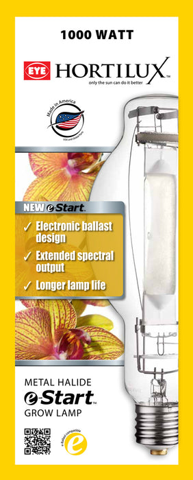 Hortilux e-Start Metal Halide (MH) Lamp, 1000W