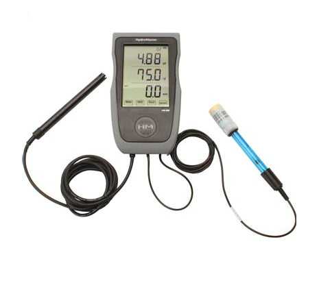 HM Digital HydroMaster Portable/Wall Mount/Bench Continuous pH/EC/TDS/Temp