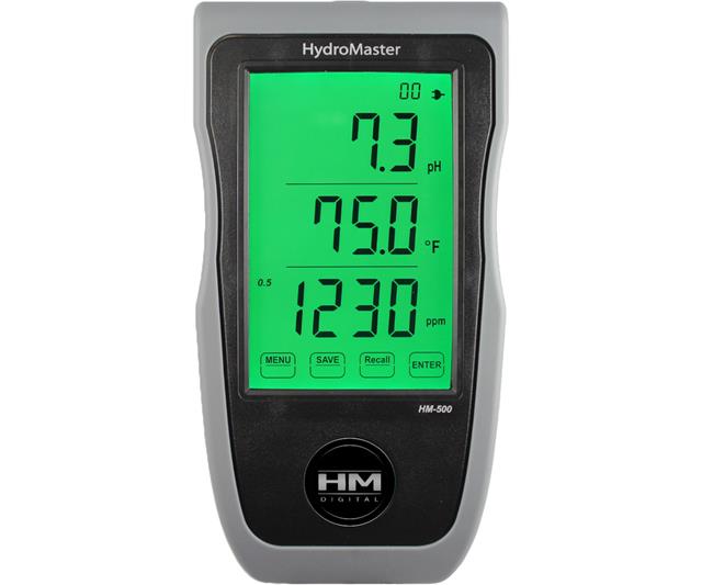 HM Digital HydroMaster Portable/Wall Mount/Bench Continuous pH/EC/TDS/Temp