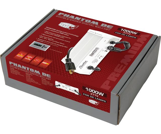 Phantom Commercial 1000W Double-Ended Digital Ballast, 277V