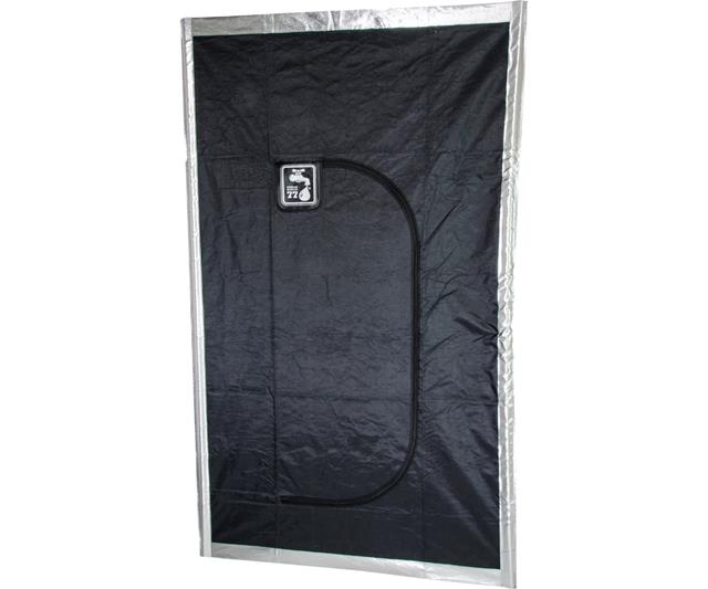 Black Hatch Zipper Door