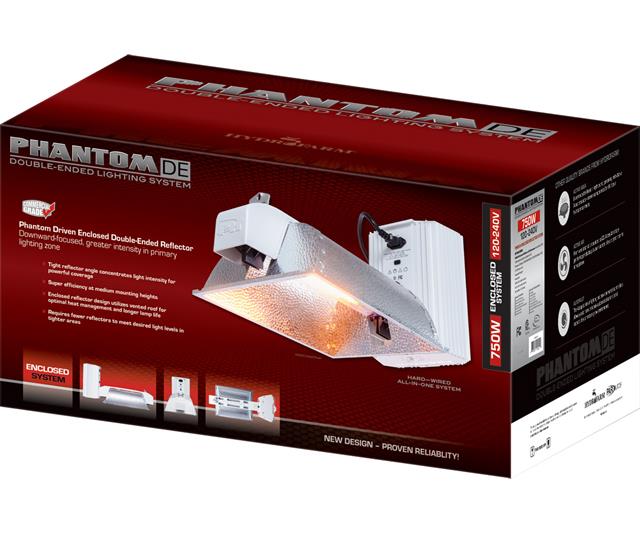 Phantom 50 Series, DE Enclosed Lighting System, 750W, 120V/240V