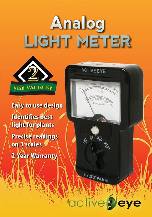 Analog Light Meter (Footcandles)