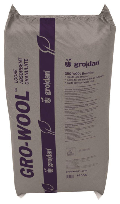 Grodan Gro-Wool Medium Water Absorbent Granulate Rockwool, 3.5 cu ft