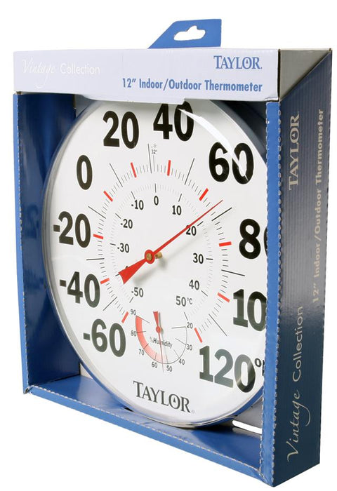 12" Temperature/Humidity Gauge