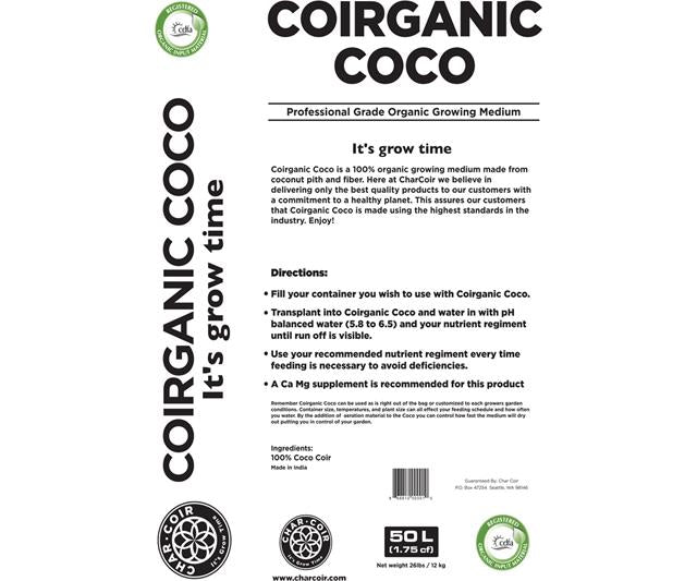 Char Coir Coirganic Coco, 50 L