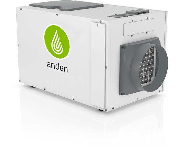 Anden Industrial Dehumidifier, 130 Pints/Day