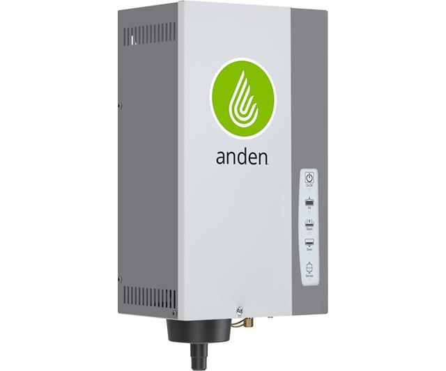 Anden Steam Humidifier w/Fan Pack and Digital Humidistat