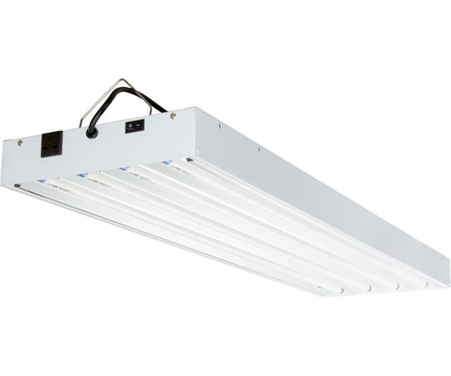 Agrobrite T5 432W 4' Fixture with Lamps, 240V