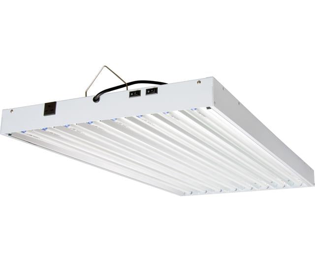 Agrobrite T5 432W 4' Fixture with Lamps, 240V