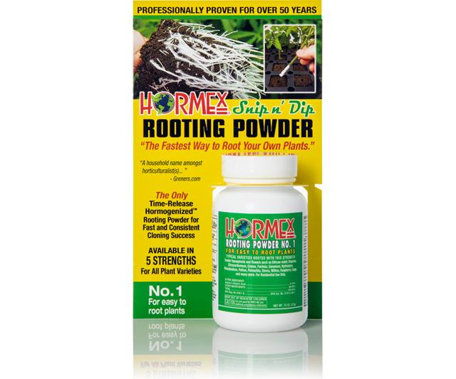 Hormex Rooting Powder #1, 0.75 oz, Carded Bottle