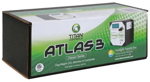 Titan Controls Atlas 3 - Day/Night CO2 Monitor/Controller