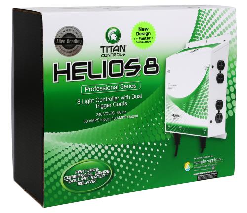 Titan Controls Helios 8 - 8 Light 240 Volt Controller w/ Dual Trigger Cords