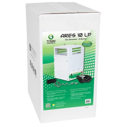 Titan Controls Ares 10 - Ten Burner LP CO2 Generator - 26.5 CUFT/HR