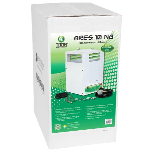 Titan Controls Ares 10 - Ten Burner NG CO2 Generator - 27.7 CUFT/HR