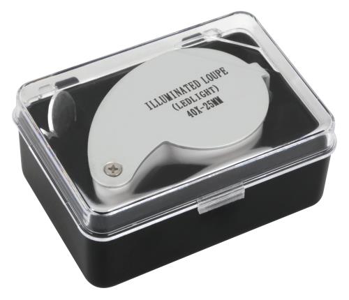 Grower's Edge Illuminated Magnifier Loupe 40x (12/Cs)