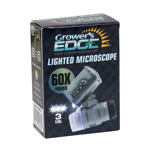 Grower's Edge Illuminated Microscope 60x (20/Cs)