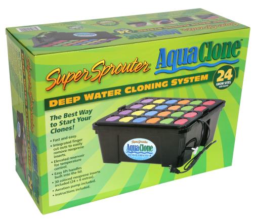 Super Sprouter Aqua Clone 24 Site Deep Water Cloner (6/Cs)