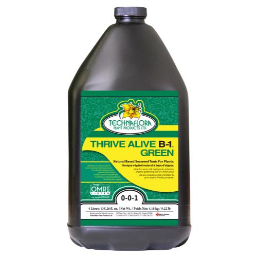 Technaflora® Thrive Alive B-1™ Green 0 - 0 - 1