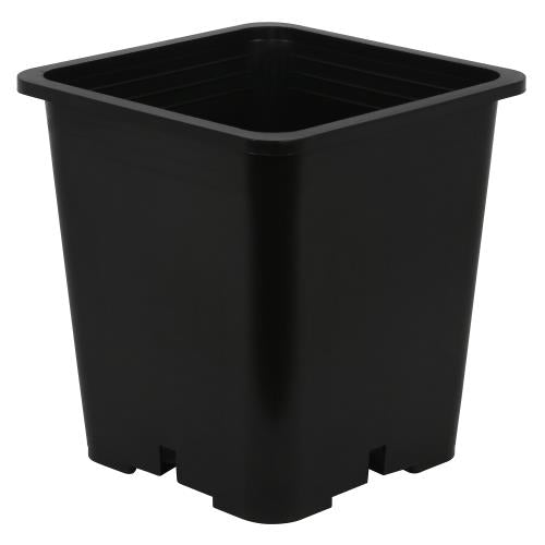 Gro Pro Premium Black Square Pot