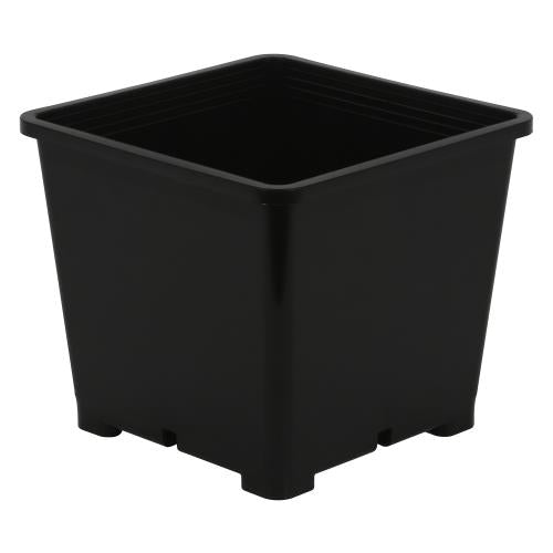 Gro Pro Premium Black Square Pot