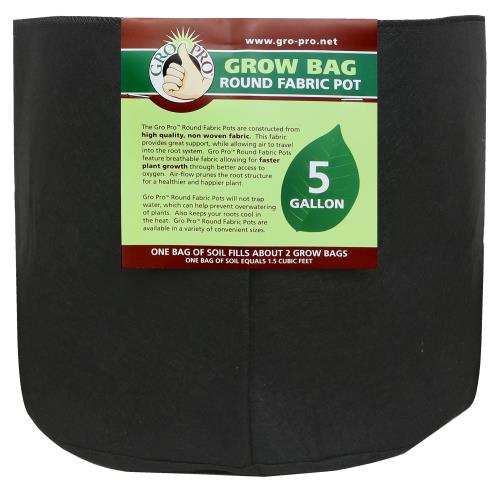 Gro Pro Premium Round Fabric Pot