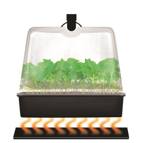 Super Sprouter Premium Heated Propagation Kit w/ T5 Light