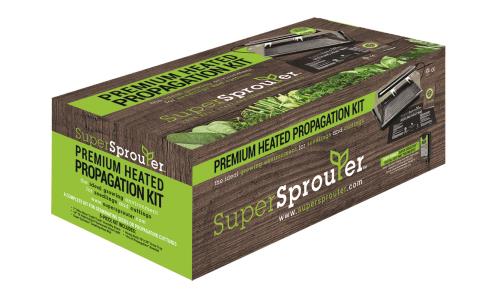 Super Sprouter Premium Heated Propagation Kit w/ T5 Light