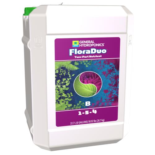 General Hydroponics® FloraDuo® Hydroponics B 1 - 5 - 4