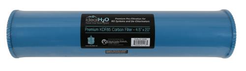 Ideal H2O Premium KDF85 Carbon Filter - 4.5 in x 20 in