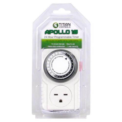 Titan Controls Apollo 10 - 240 Volt Mechanical Timer (10/Cs)