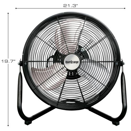 Hurricane Pro Heavy Duty Orbital Floor Fan 16 in