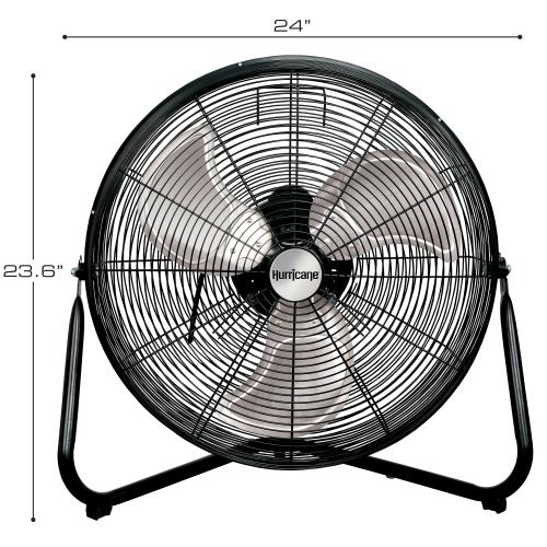 Hurricane Pro Heavy Duty Orbital Floor Fan 20 in