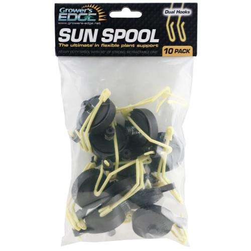 Grower's Edge Sun Spool w/ Dual Hooks (10/Bag)