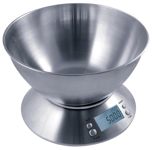 Measure Master 5000g Digital Scale w/ 1.6 L Bowl - 5000g Capacity x 0.5g Accuracy