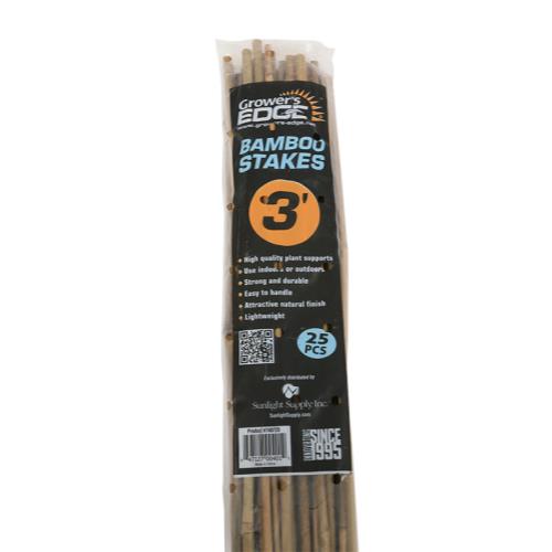 Grower's Edge® Natural Bamboo Stakes