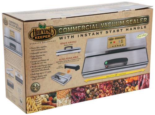 Harvest Keeper Commercial Vacuum Sealer w/ Instant Start Handle (2/Cs)