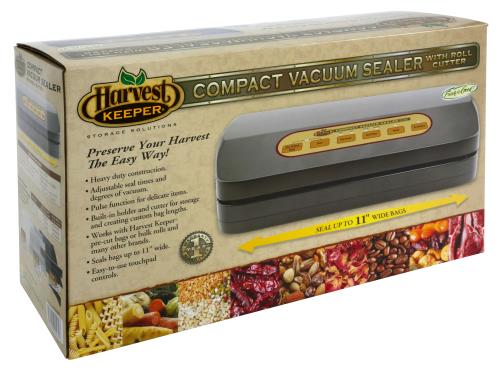 Harvest Keeper Compact Vacuum Sealer w/ Roll Cutter (4/Cs)