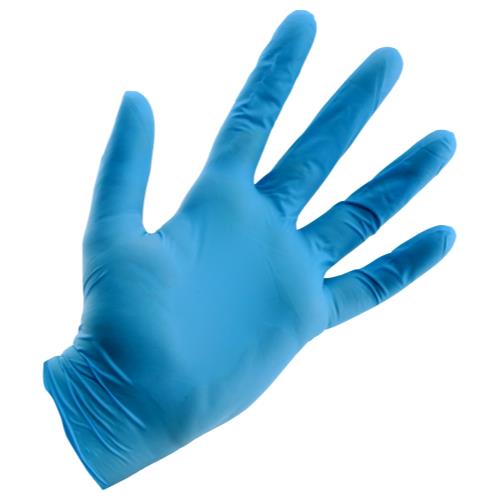 Grower's Edge® Light Blue Nitrile Gloves