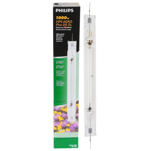 Philips 1000 Watt HPS AGRO Plus DE EL (12/Cs)