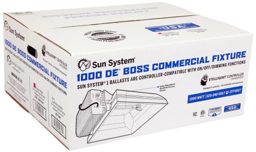 Sun System 1000 Watt DE Boss Commercial Fixture 120 Volt - 240 Volt