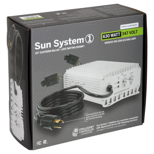 Sun System 1 LEC 630 Remote Ballast - 347 Volt Etelligent Compatible