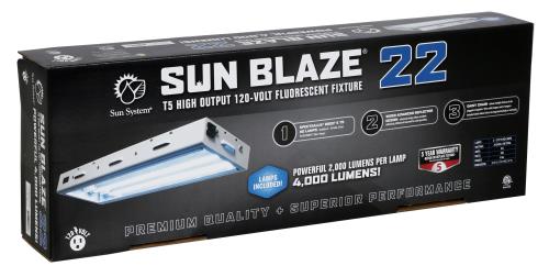 Sun Blaze T5 HO 22 - 2 ft 2 Lamp - 120 Volt