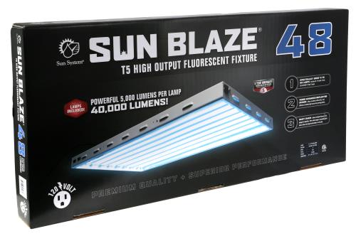 Sun Blaze T5 HO 48 - 4 ft 8 Lamp - 120 Volt