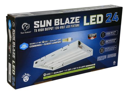 Sun Blaze T5 LED 24 - 2 ft 4 Lamp 120 Volt